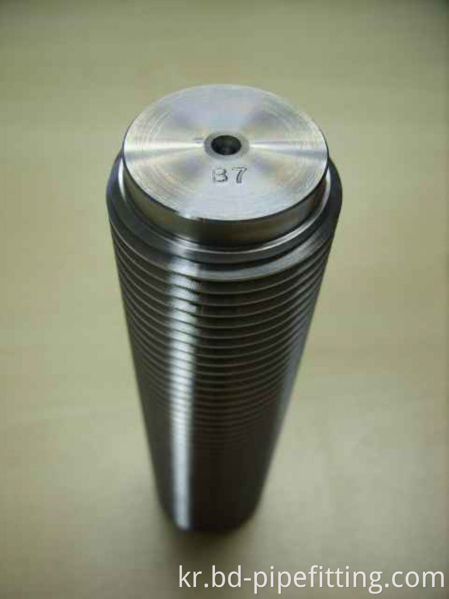 ASTM A193 Gr. B7 /A194 Gr. 2h Carbon Steel Zinc Plated Stud Bolt